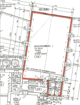 5-Zimmer-Gewerbeimmobilie mieten in Kirchdorf an der Krems – 121 m², € 957 – Bild 9 von 9