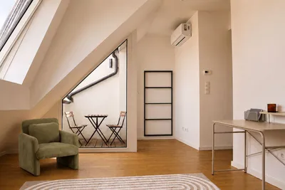 Stilvolle, neu renovierte Wohnung mit Balkon, Klimaanlage und Top-Lage beim Wiener Hauptbahnhof – Bild 2
