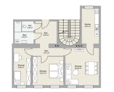 3-Zimmer-Wohnung kaufen in Wien – 72,82 m², € 374.000 – Bild 23 von 23