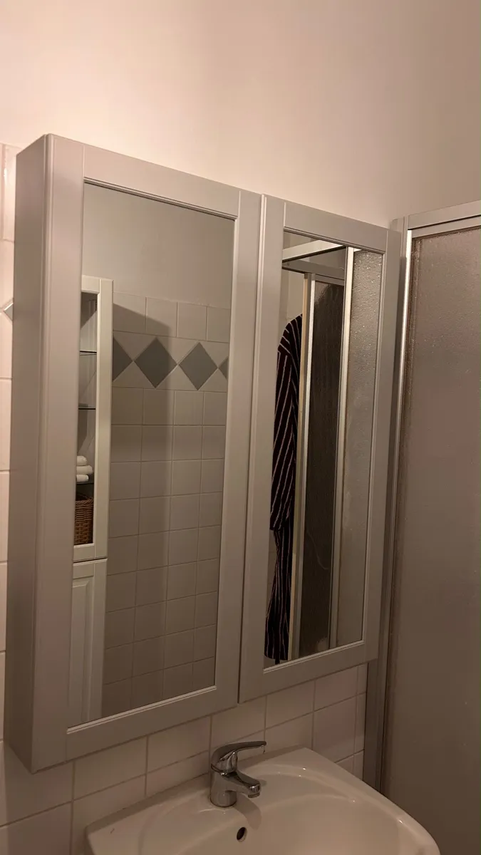 IKEA Badezimmerspiegelschrank mit 2 Spiegeltüren, € 30,- (1140 Wien)
