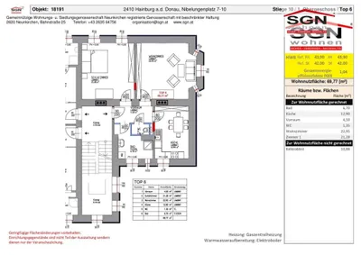 1-Zimmer-Wohnung mieten in Bruck an der Leitha – 69,77 m², € 871 – Bild 10 von 10