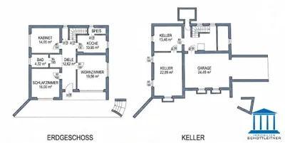 3-Zimmer-Haus kaufen in Baden – 82,5 m², € 335.000 – Bild 14 von 15