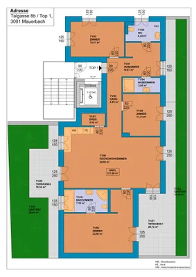 4-Zimmer-Wohnung mieten in Sankt Pölten Land – 121,5 m², € 1.880 – Bild 21 von 21