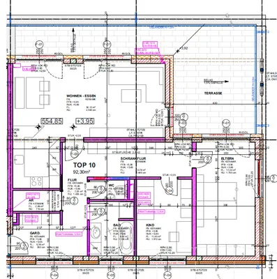 3-Zimmer-Wohnung mieten in Salzburg-Umgebung – 93 m² – Bild 3 von 3