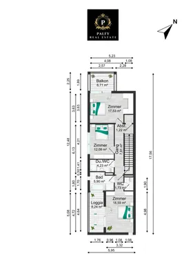 5-Zimmer-Haus kaufen in Wien – 211,4 m², € 649.000 – Bild 20 von 21