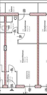 2-Zimmer-Wohnung mieten in Graz – 40 m², € 550 – Bild 5 von 6