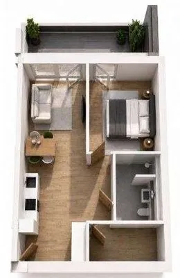 2-Zimmer-Wohnung mieten in Schwaz – 52 m², € 1.150 – Bild 3 von 3