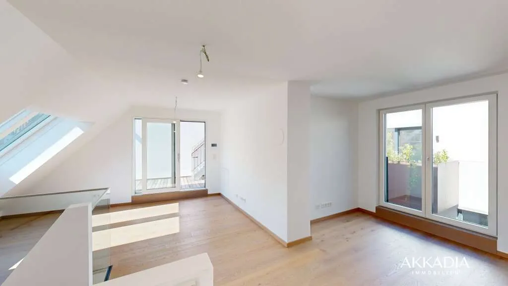 ZUR SCHÖNEN AGNES - Erstbezug: 4-Zimmer-Dachgeschoss-Maisonette mit Balkon & Terrasse im grünen Sievering - PROVISIONSFREI - Ansicht 2