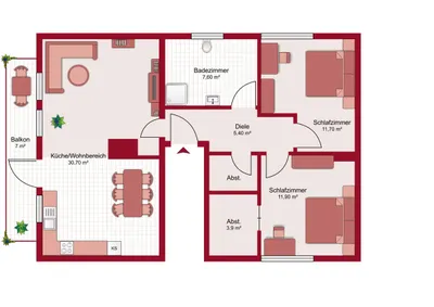 3-Zimmer-Wohnung kaufen in Kitzbühel – 72,46 m², € 259.000 – Bild 12 von 12
