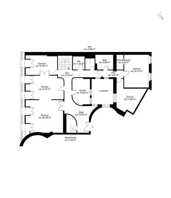 10-Zimmer-Wohnung kaufen in Wien – 320,77 m², € 3.650.000 – Bild 10 von 12