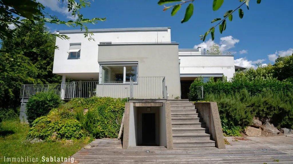 Exklusive Architektenvilla mit Pool & Wellness in privilegierter Aussichtslage von Graz-Waltendorf! – pohled 3