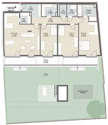 4-Zimmer-Wohnung kaufen in Graz – 143,1 m², € 850.000 – Bild 10 von 11