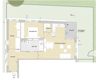 3-Zimmer-Wohnung kaufen in Salzburg Stadt – 70 m², € 700.000 – Bild 8 von 10