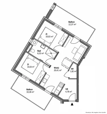 3-Zimmer-Wohnung kaufen in Korneuburg – 53,6 m², € 341.800 – Bild 6 von 6