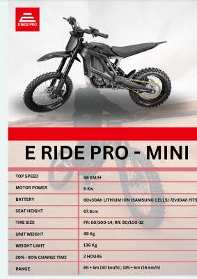 Eride Pro Mini Elektrocross