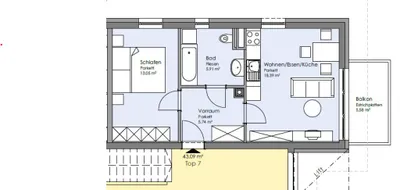 2-Zimmer-Wohnung kaufen in Ried im Innkreis – 43,09 m², € 149.000 – Bild 14 von 19