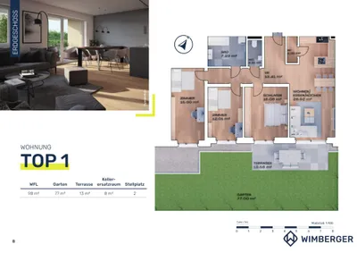 4-Zimmer-Wohnung kaufen in Grieskirchen – 98 m², € 565.000 – Bild 12 von 12