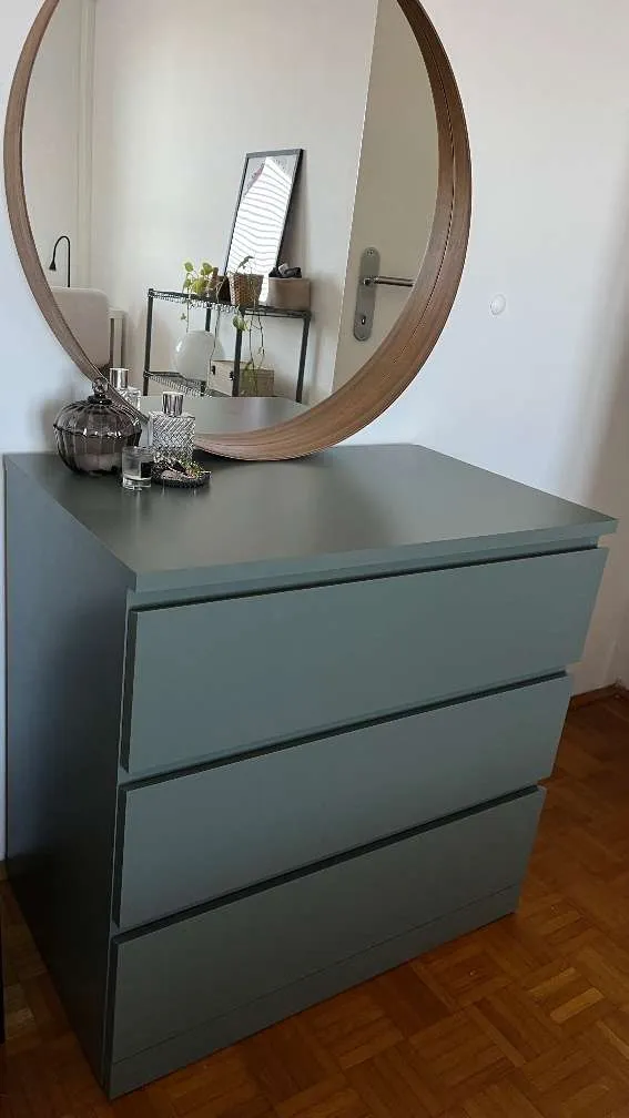 IKEA Malm Kommode grün, € 75,- (4020 Linz)