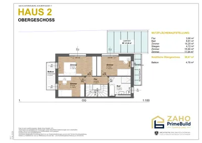 6-Zimmer-Haus kaufen in Tulln – 153 m², € 1.289.900 – Bild 11 von 15