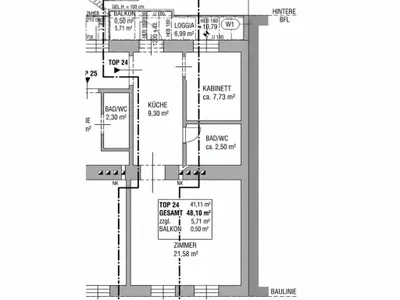 2-Zimmer-Wohnung kaufen in Wien – 41 m², € 219.000 – Bild 16 von 16