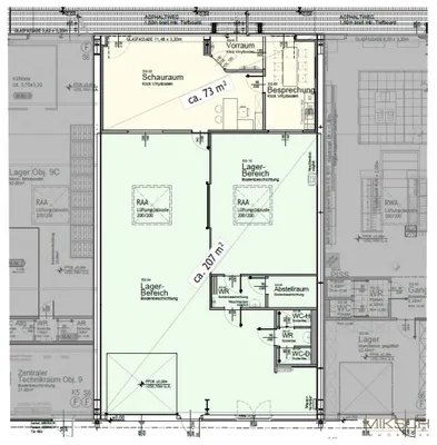 Gewerbeimmobilie mieten in Sankt Pölten – 280 m², € 3.080 – Bild 9 von 10
