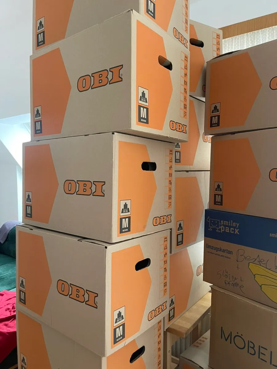 OBI Umzugskartons, € 1,20 (1140 Wien)