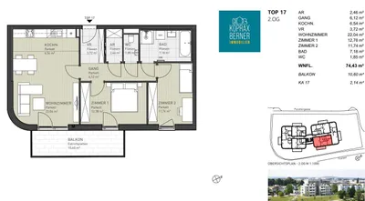 3-Zimmer-Wohnung kaufen in Sankt Pölten – 74,43 m², € 437.750 – Bild 23 von 26