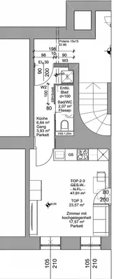 1-Zimmer-Wohnung mieten in Wien – 25 m², € 630 – Bild 12 von 12