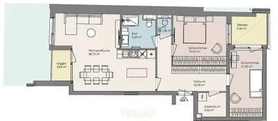 3-Zimmer-Wohnung kaufen in Mödling – 74 m², € 437.761 – Bild 6 von 6