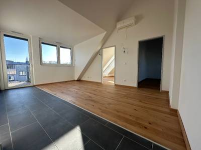 Erstbezug | Sonnige 3-Zi-DG-Wohnung mit Wien-Blick | Klima | Lift | provisionsfrei – Bild 2