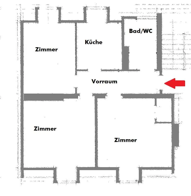Judenburg - geförderte Miete - 3 Zimmer - Widok 2
