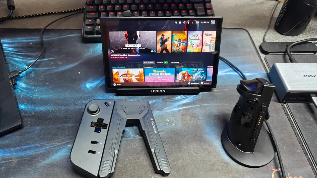 Lenovo Legion Go 512 GB mit SteamOS oder Windows 11, Docking Station ...
