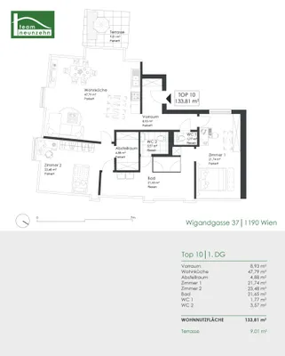 3-Zimmer-Wohnung mieten in Wien – 133,81 m², € 2.990 – Bild 19 von 19