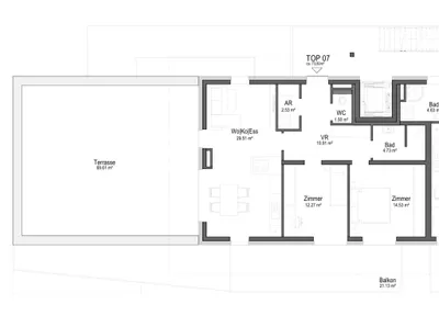3-Zimmer-Wohnung kaufen in Graz – 73,8 m², € 588.600 – Bild 4 von 4