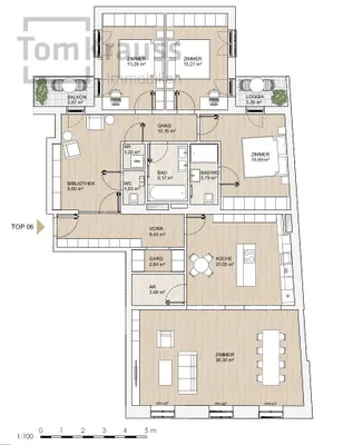 5-Zimmer-Wohnung kaufen in Wien – 149,24 m², € 1.328.300 – Bild 15 von 17