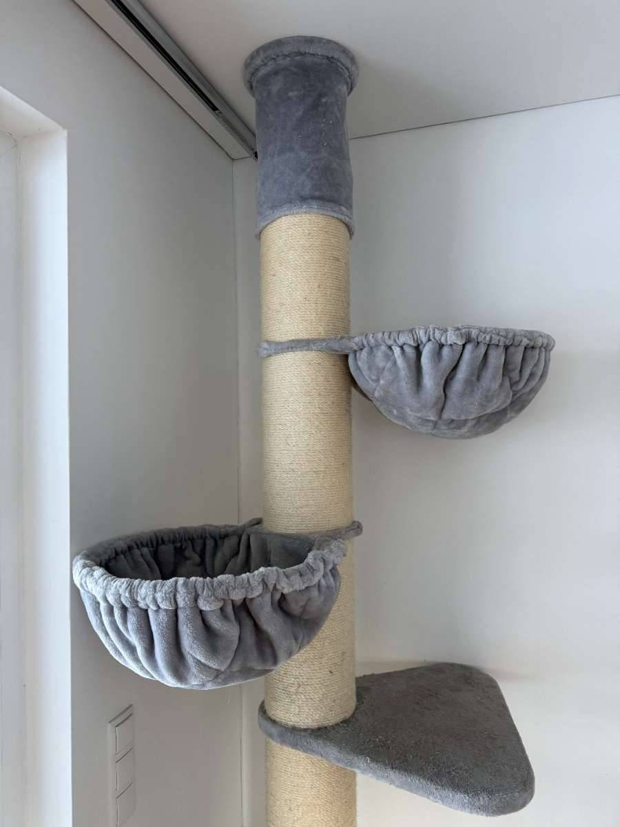 RHR Quality Kratzbaum Maine Coon Tower (Lichtgrau),  190,- (6405  Pfaffenhofen) - willhaben