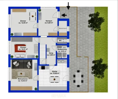 5-Zimmer-Haus kaufen in Mistelbach – 103 m², € 310.000 – Bild 37 von 39