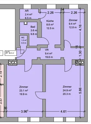 3-Zimmer-Wohnung kaufen in Graz – 82,41 m², € 199.900 – Bild 19 von 19