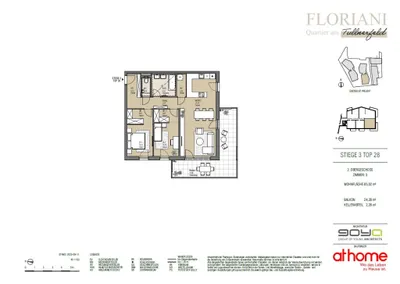 3-Zimmer-Wohnung kaufen in Tulln – 85,02 m², € 409.000 – Bild 26 von 26