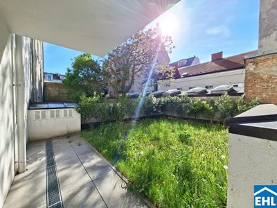 1-Zimmerwohnung mit Garten & Terrasse in den ruhigen Innenhof! U-Bahn Nähe!