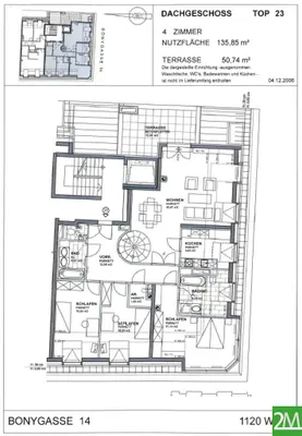 4-Zimmer-Wohnung mieten in Wien – 136 m², € 2.362 – Bild 15 von 16