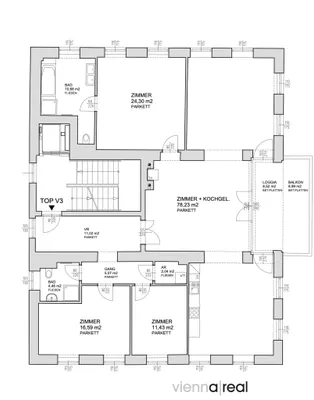 5-Zimmer-Wohnung mieten in Wien – 163,82 m², € 3.094 – Bild 71 von 71