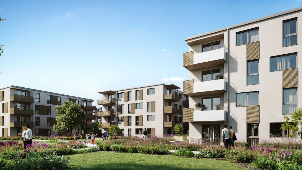 Geförderte Mietwohnung in St.Pölten/ Teufelhof - Ansicht 2