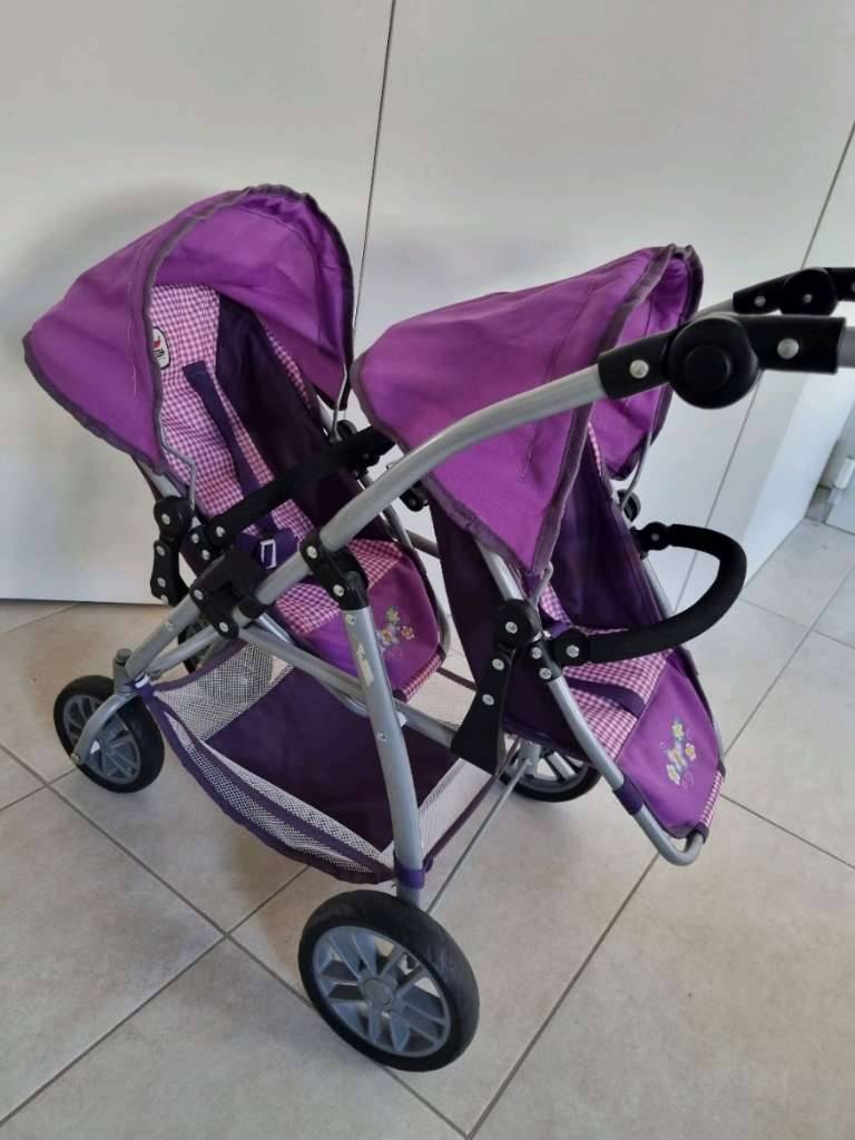 Puppenwagen fr Zwillinge, klappbar,  25,- (4203 Altenberg bei Linz) -  willhaben
