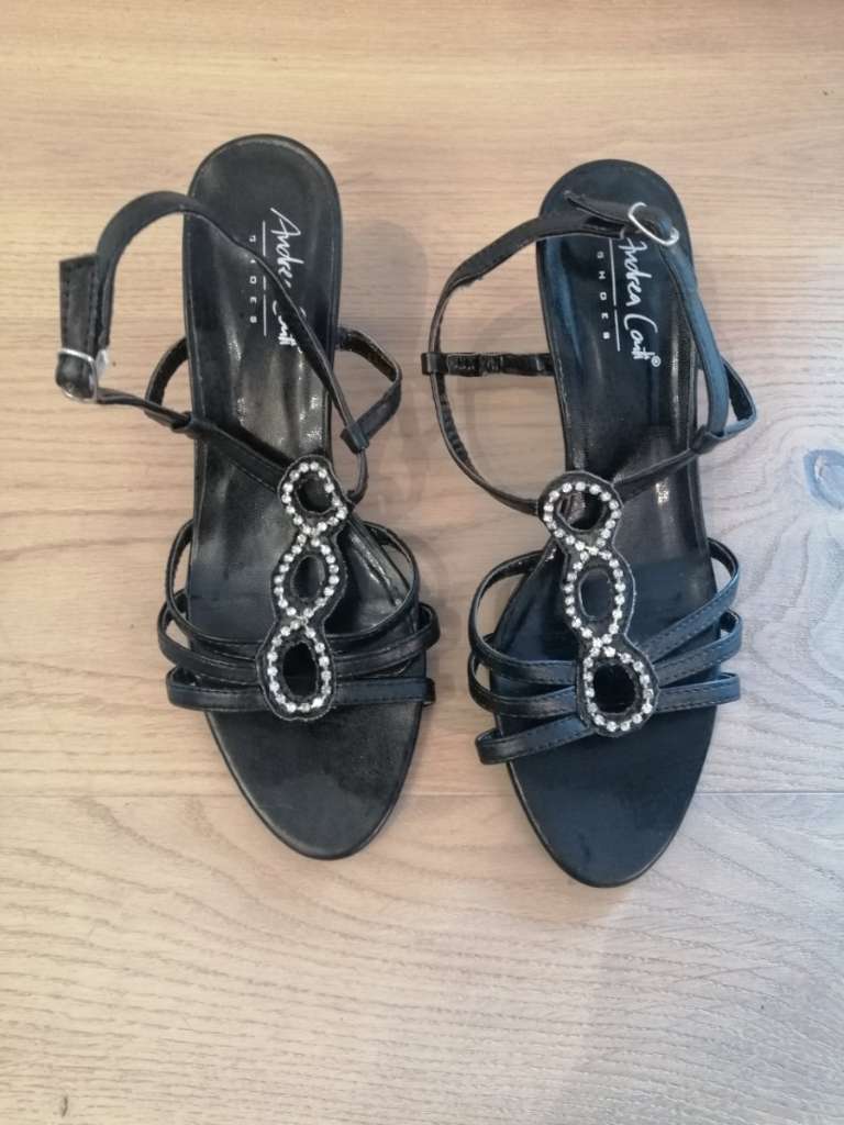 ANDREA CONTI Sandalen mit Glitzersteinen