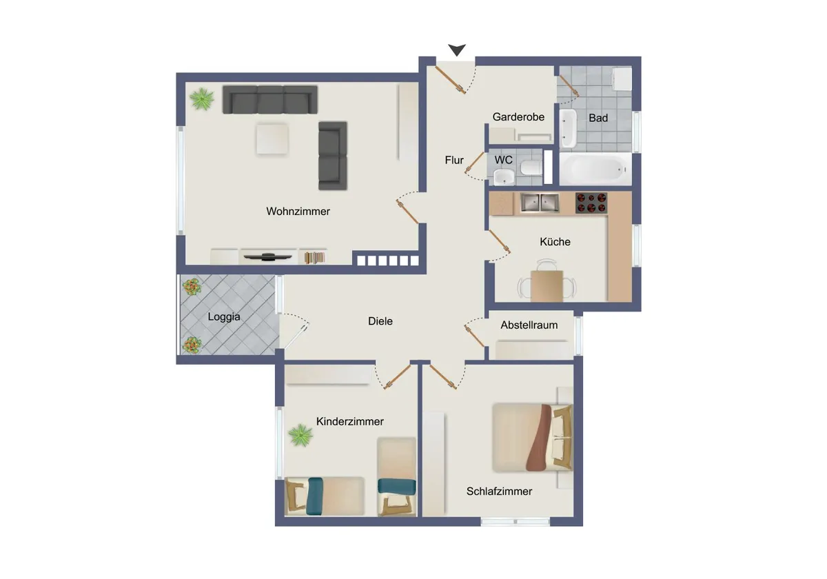 Apartment in Grieskirchen, Kickendorf - View 2