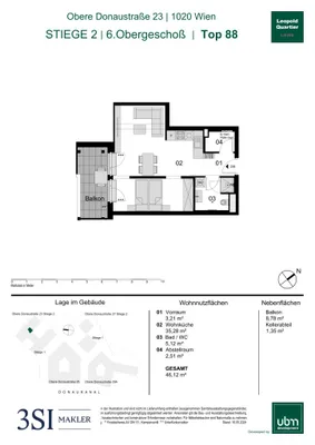 1-Zimmer-Wohnung kaufen in Wien – 46,12 m², € 489.000 – Bild 24 von 24