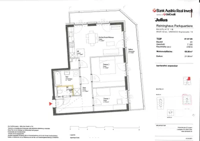 3-Zimmer-Wohnung mieten in Graz – 69 m², € 1.065 – Bild 23 von 23