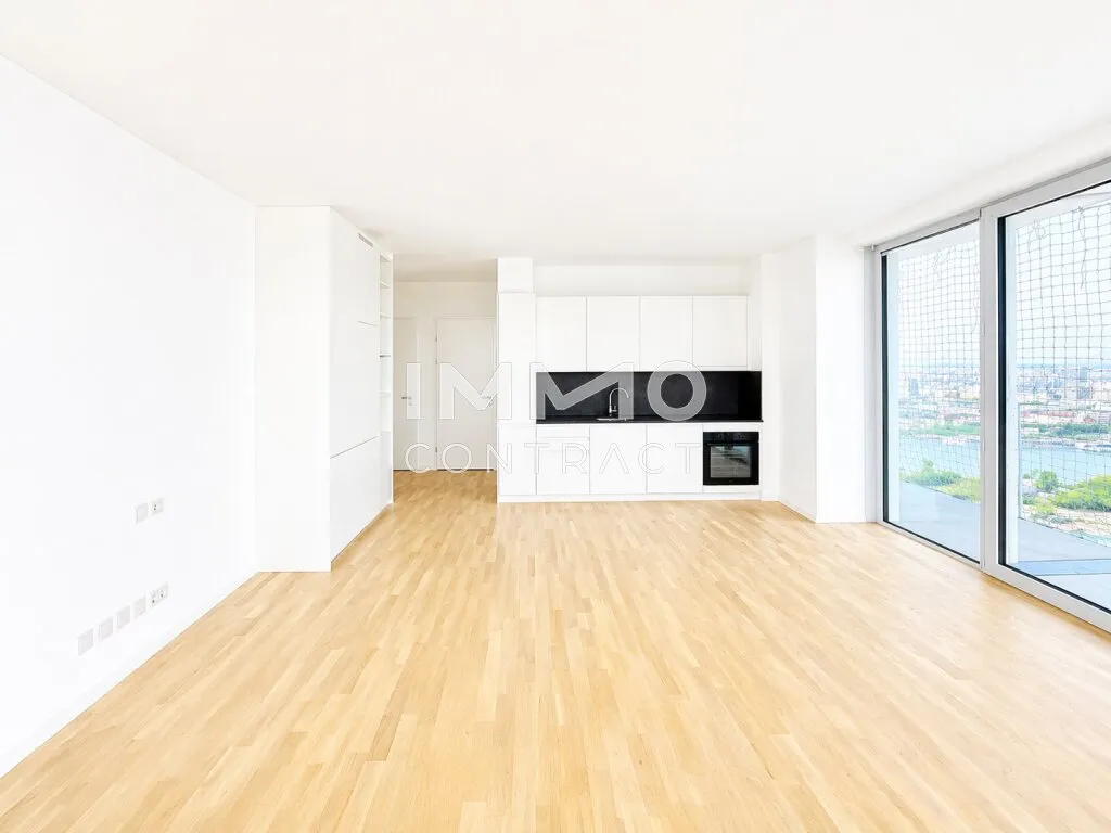 35. Etage: DC2 Tower: SKY RESIDENCES - U1 Donauinsel direkt am Wasser, Wien