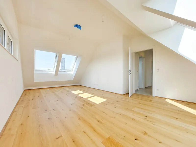 Sagenhaftes 3-Zimmer-Penthouse auf 129 m² - samt Deckenkühlung und Liftfahrt direkt in die Wohnung - Ansicht 3